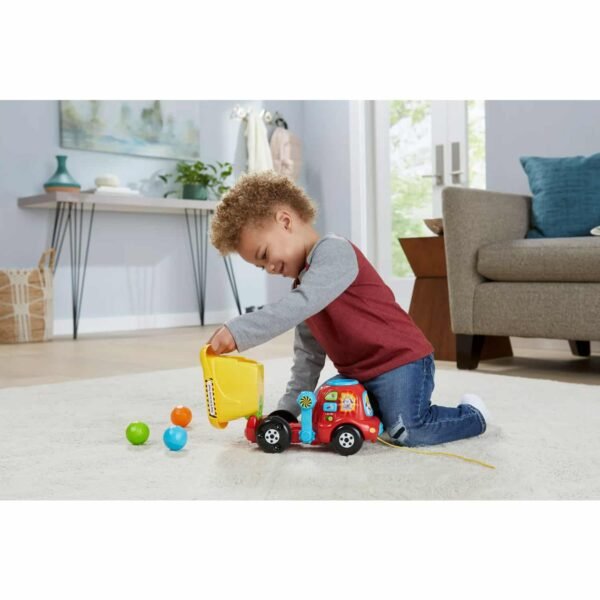 VTech, Drop and Go Dump Truck, Toddler Toy, Construction Toy - Image 2