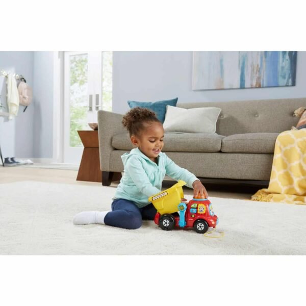 VTech, Drop and Go Dump Truck, Toddler Toy, Construction Toy - Image 4